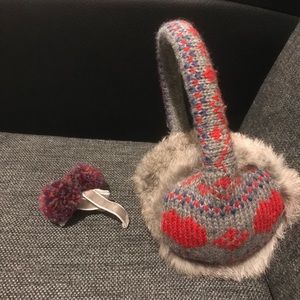 Ear-cover with super soft fur, super cute